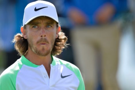 A picture of golfer Tommy Fleetwood in 2017